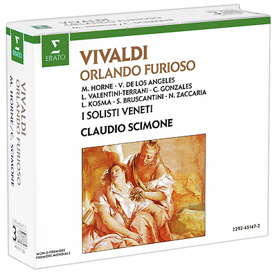 Claudio Scimone Vivaldi Orlando Furioso (3 CD) Формат: 3 Audio CD (Box Set) Дистрибьюторы: Erato Disques, Торговая Фирма "Никитин" Германия Лицензионные товары Характеристики инфо 3203a.