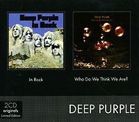 Deep Purple In Rock / Who Do We Think We Are? (2 CD) Формат: 2 Audio CD (Jewel Case) Дистрибьютор: EMI Records Ltd Лицензионные товары Характеристики аудионосителей 2004 г Сборник инфо 11775c.